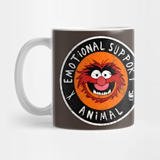 Emotional support Animal Muppet Mug